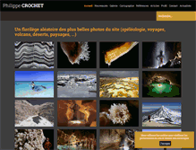 Tablet Screenshot of philippe-crochet.com